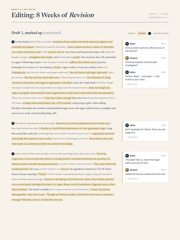 Page 3: Editing